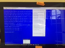 On my windows 10 blue screen popped up saying my computer was infected ...