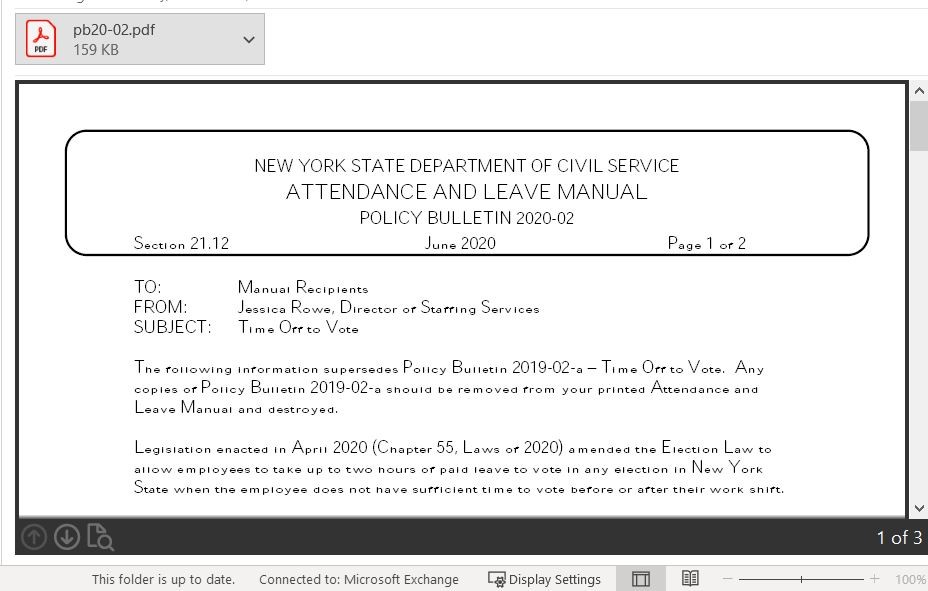 Any pdf that I preview in Outlook Desktop app using the PDF Preview ...