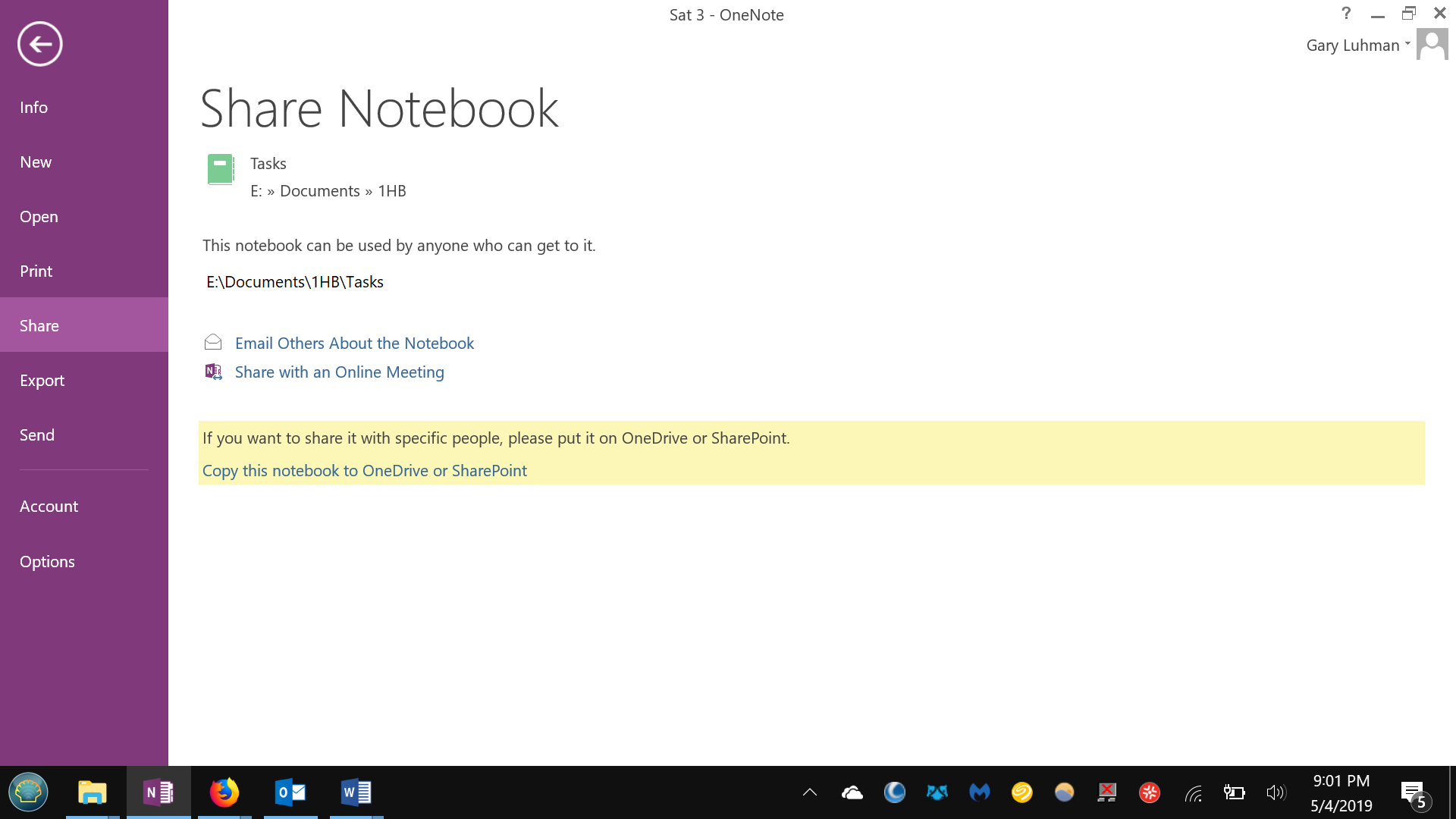Office 2013 OneNote to Windows 10 OneNote - Microsoft Q&A