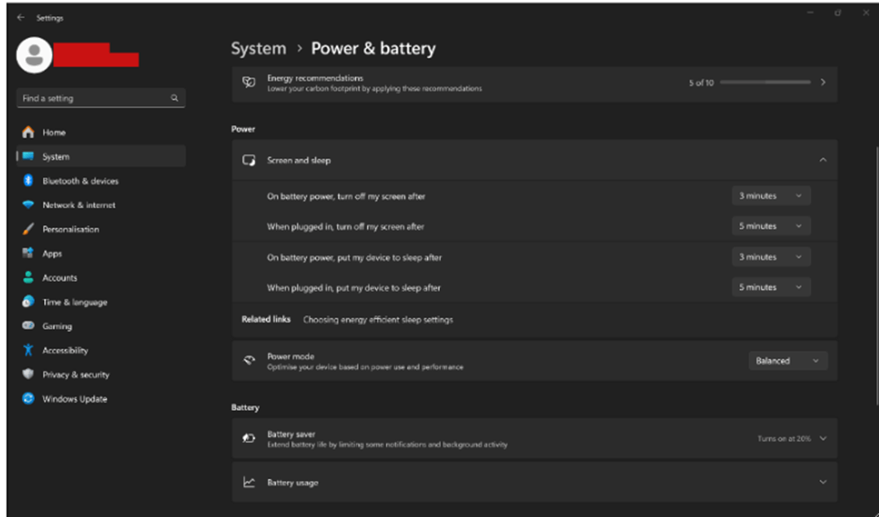 Sleep not working in a laptop with only S0 sleep state - Microsoft Q&A