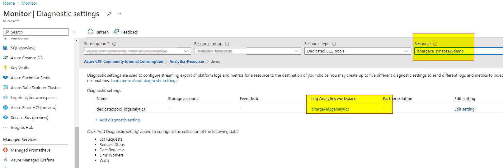 Dedicated SQL pool How to retrieve historic query execution data