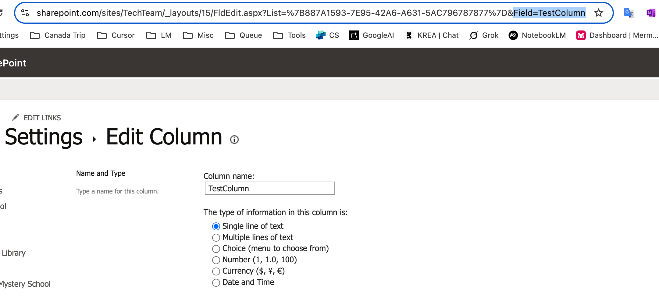 Sharepoint Additional Columns aren't accessible - Microsoft Q&A