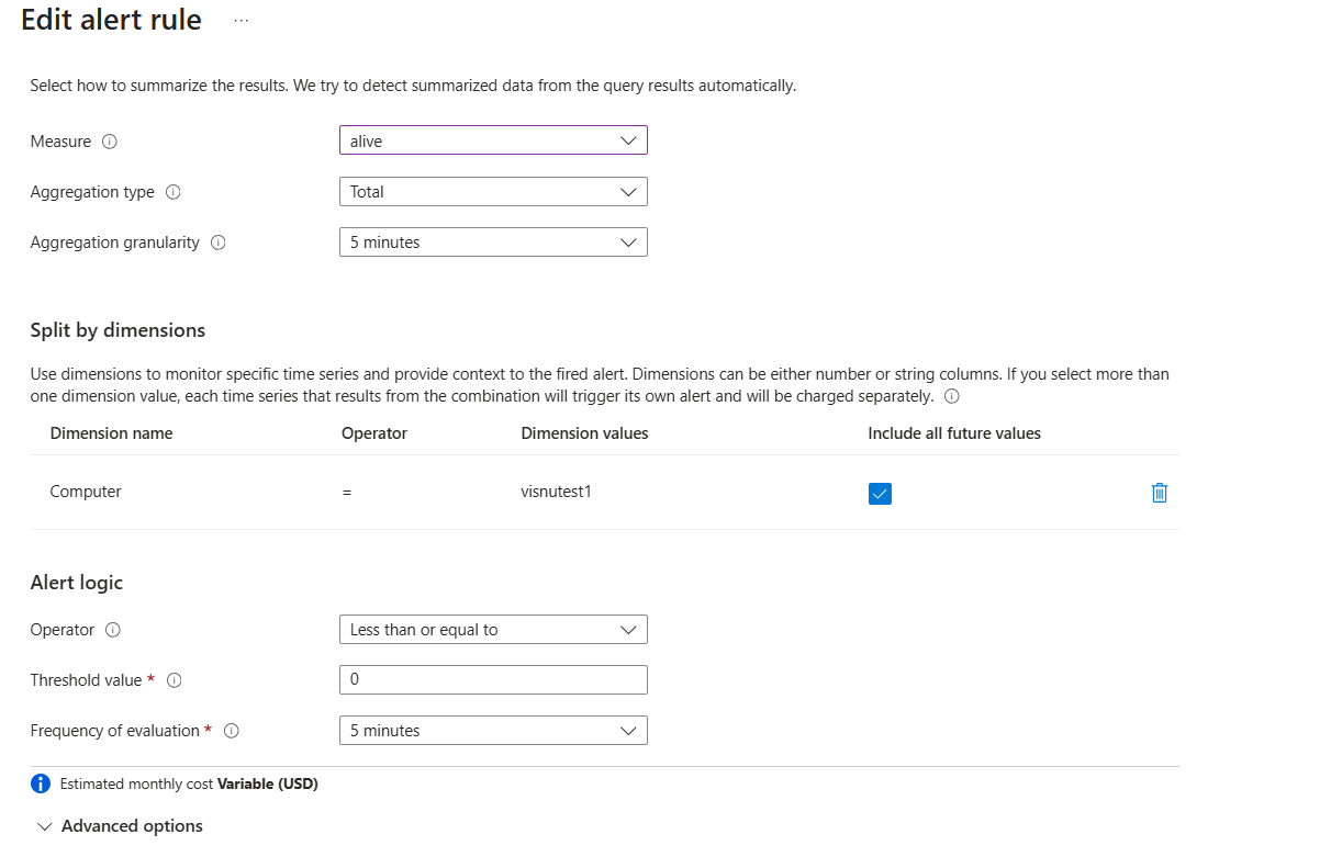 Azure monitor alert mail for azure local VM is not working as expected ...