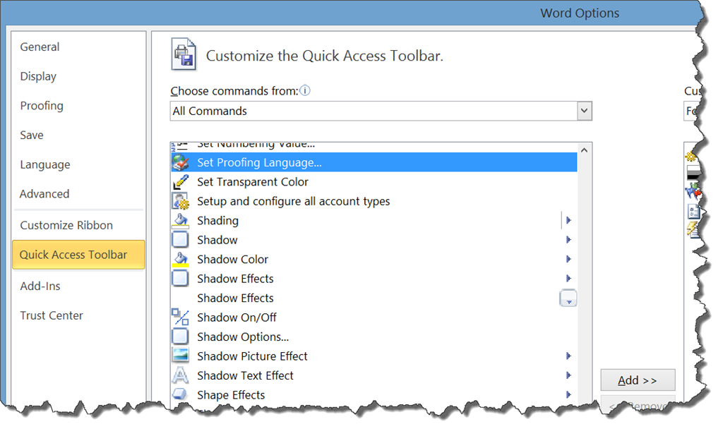 How to add a simple language toggle to the ribbon - Microsoft Q&A