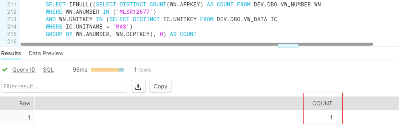 Select Distinct Count Vs Count Distinct