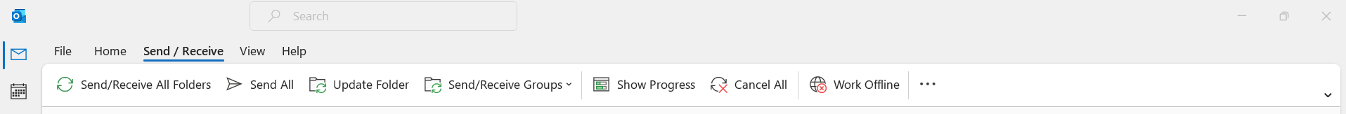 Outlook 365 is really annoying. Where is the send / receive button? See ...