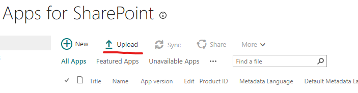 App Catalog site collection is not taking sppkg - Microsoft Q&A