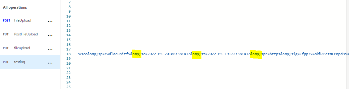 amp; getting appended after & in APIM backend URL - Microsoft Q&A