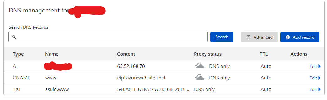 I am unable to add custom domain to my webapp please help - Microsoft Q&A