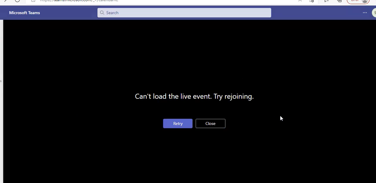 Live Events for Microsoft Teams - Microsoft Q&A