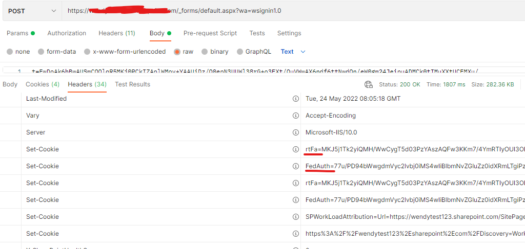 Unable to get formDigestValue in sharePointOnline - Microsoft Q&A