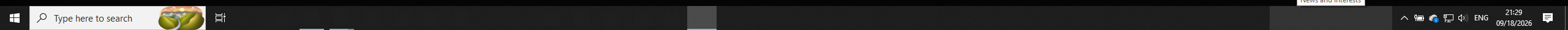 taskbar