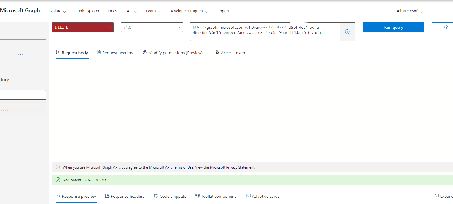 Removing a Windows Autopilot Device from a group would delete the