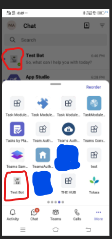 Icon Image for my chat bot is not shown on my teams application on PC ...