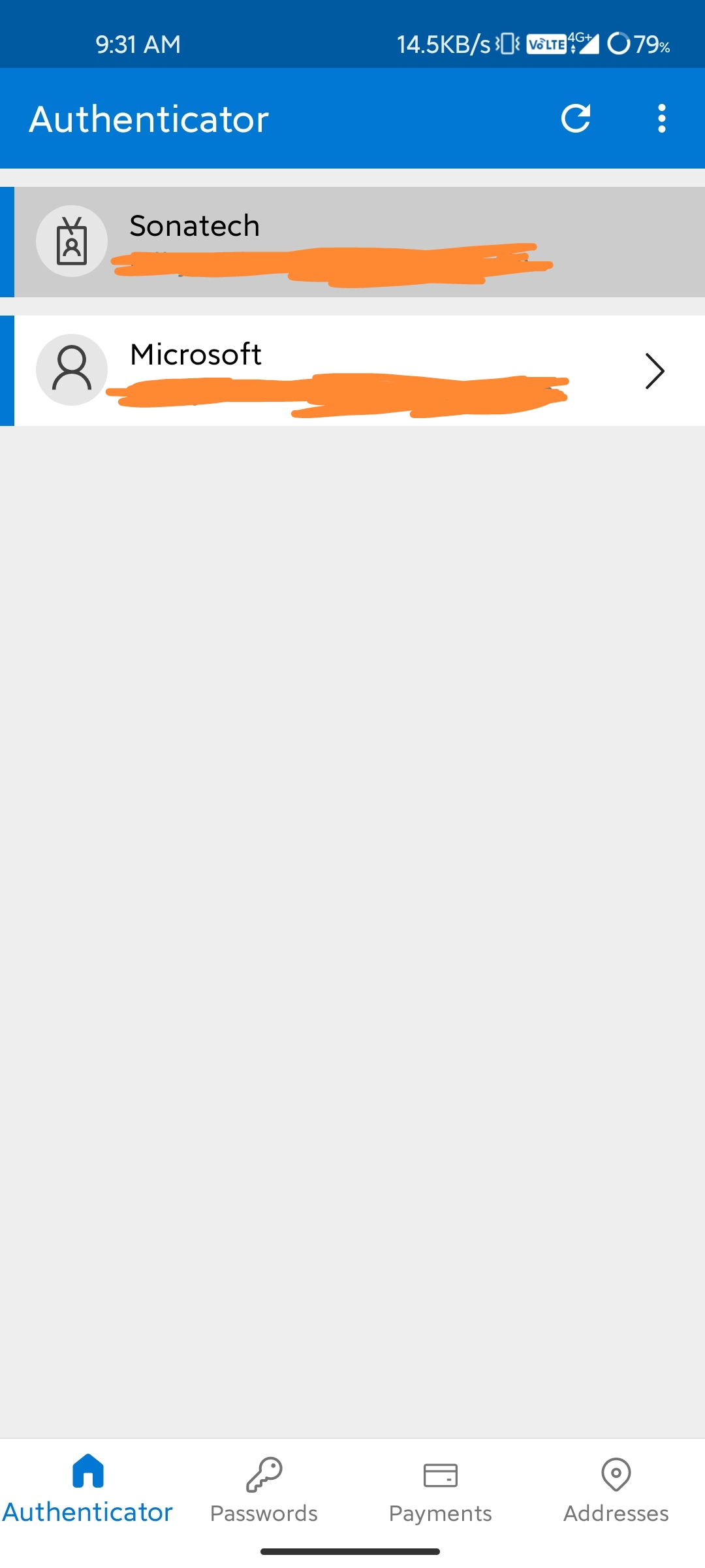 Unable to access security code from authenticator app for school account Microsoft Q&A
