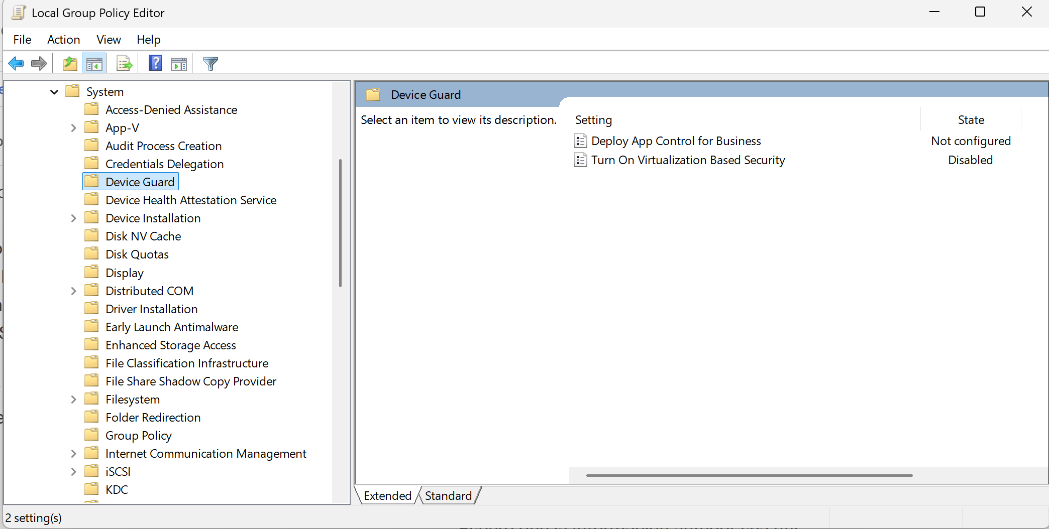 GROUP POLICY