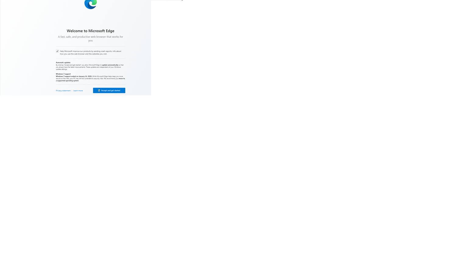 MS Edge Install Win 7 - Microsoft Q&A