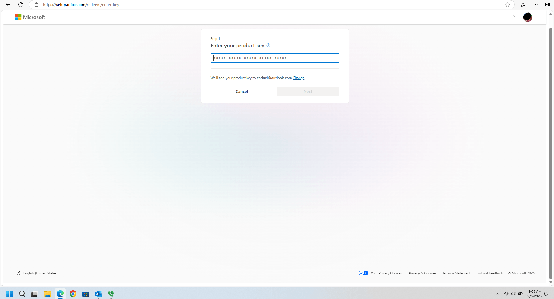 I have Microsoft office 2024 professional Plus key could you Please ...