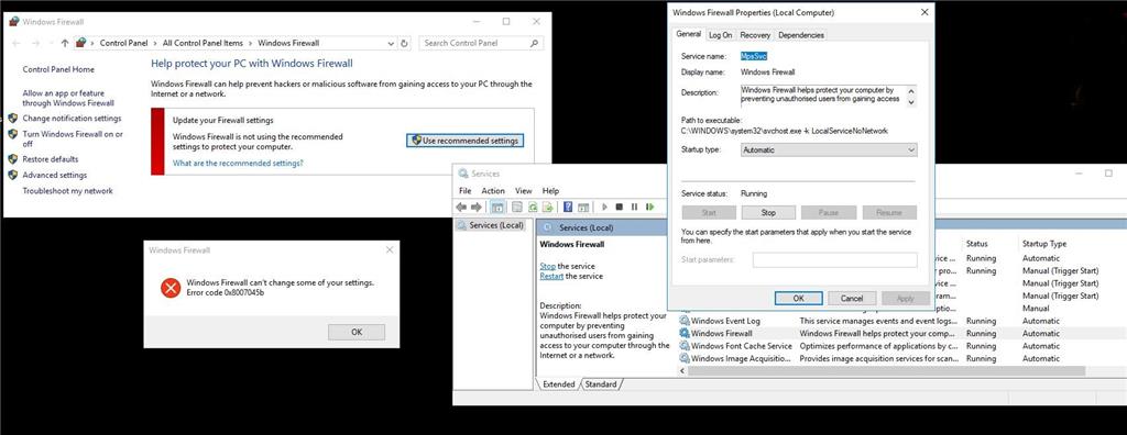 Windows 10 Firewall is on or off? Officially it seems off. - Microsoft Q&A
