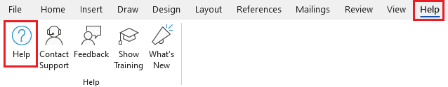 The help pane in Microsoft Word 365 isn't working - Microsoft Q&A