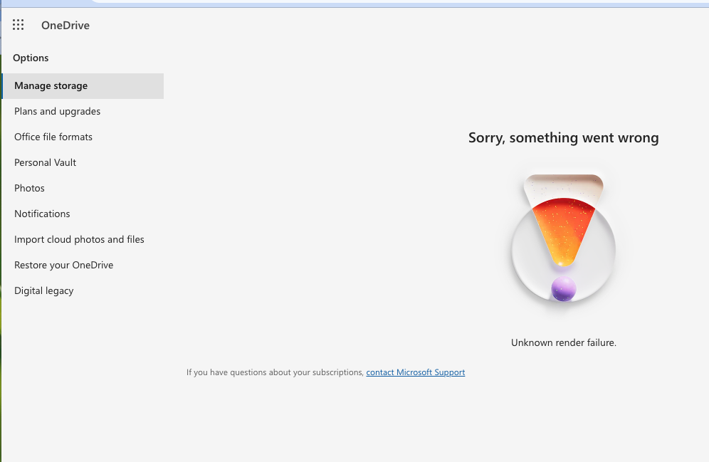 Can no longer access OneDrive files or create new files - Microsoft Q&A