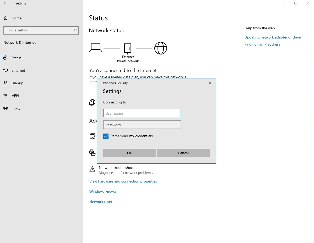 windows - proxy 1