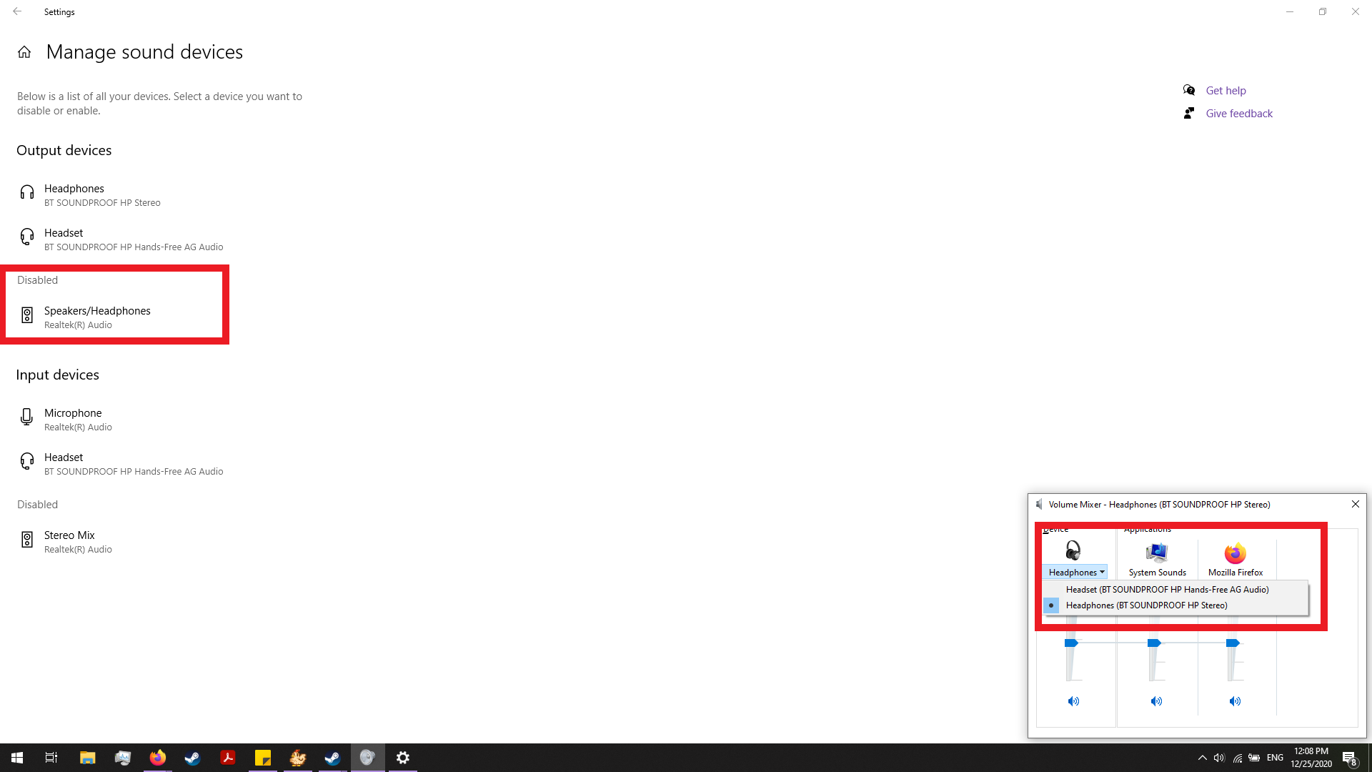 How to switch sound output for an application? - Microsoft Q&A