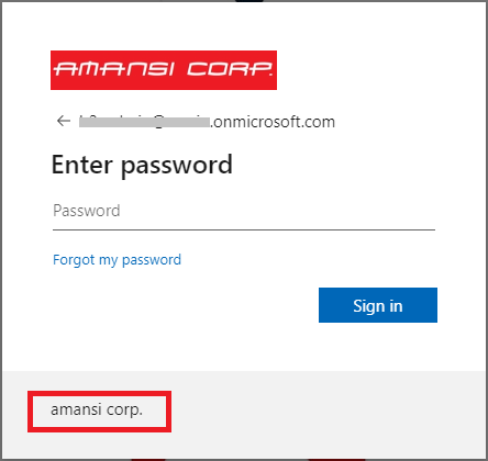 Azure B2C Custom branding - Sign-in page text not showing - Microsoft Q&A