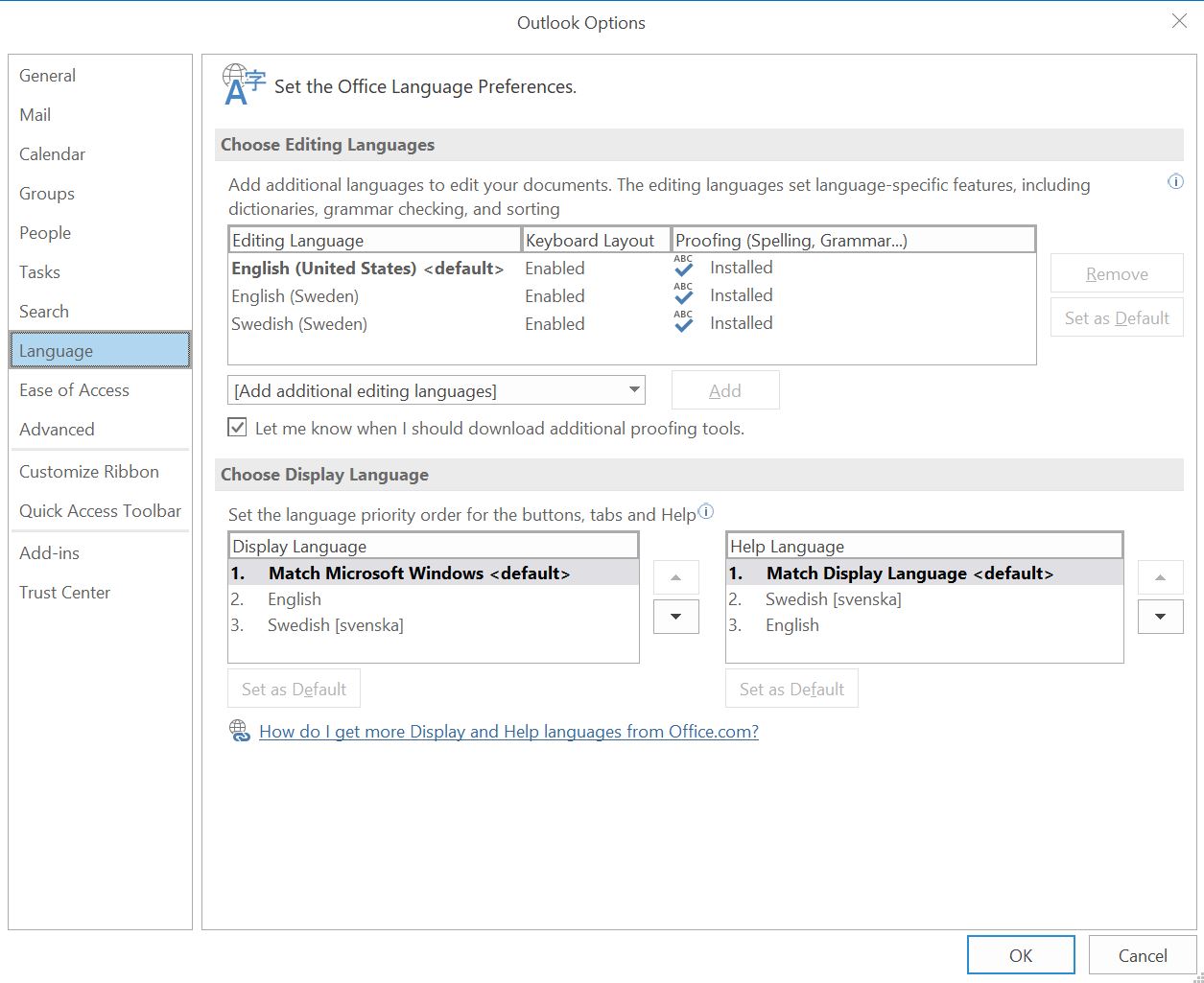 Office 2016 auto detect and default language does not work properly ...