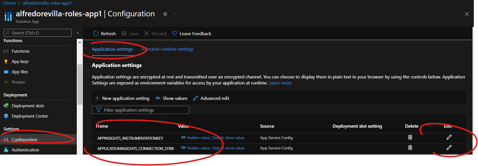 Application Insight resource - Microsoft Q&A