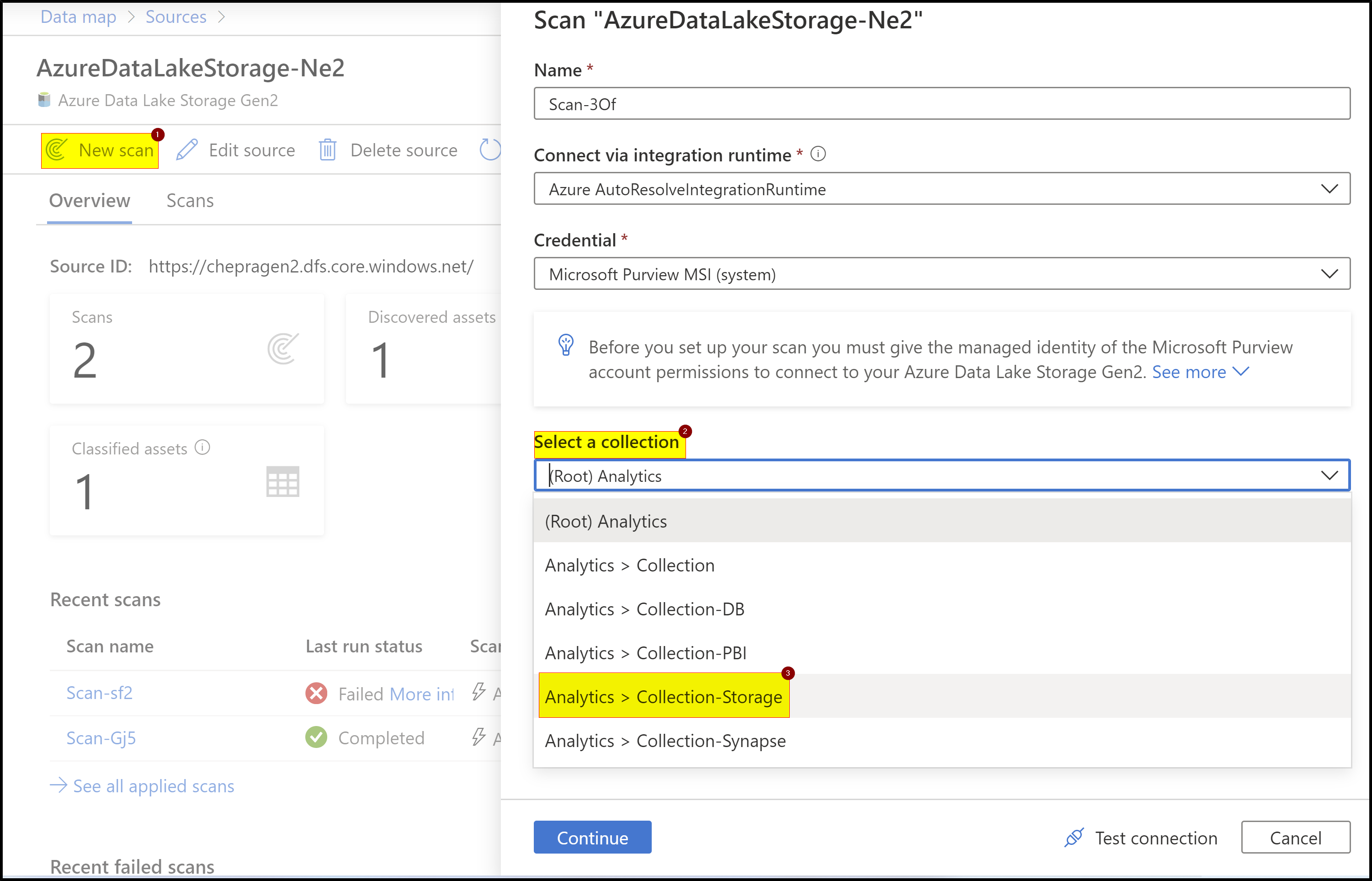 Purview Scan - Microsoft Q&A