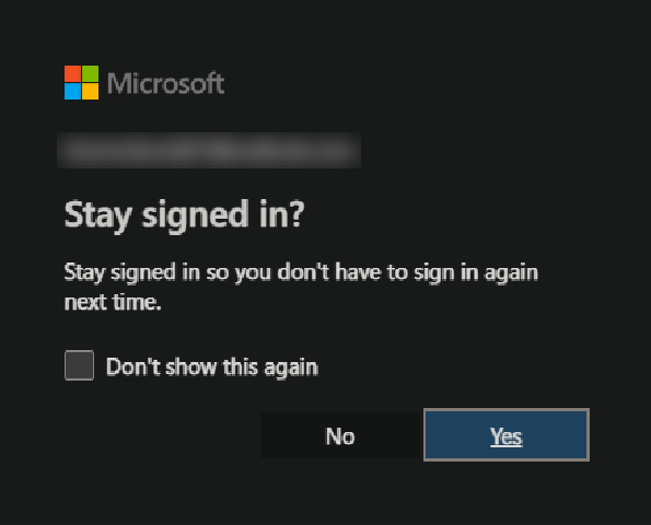 Keep Logged In Isn't Persistent - Microsoft Q&A