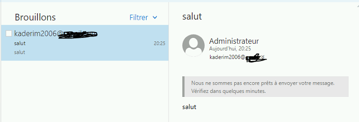 mail sending problem - Microsoft Q&A