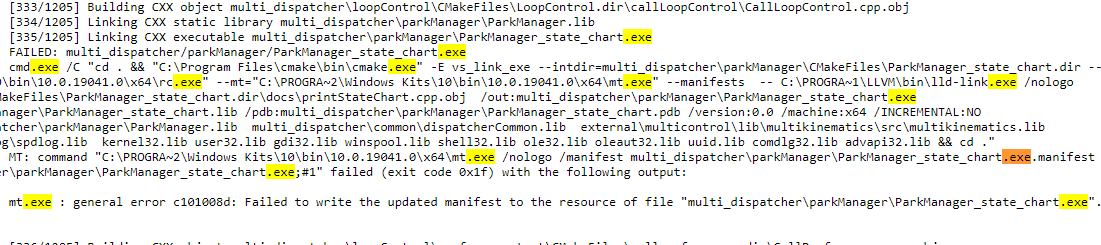File Access issue during denied build job ( MT.exe) - Microsoft Q&A