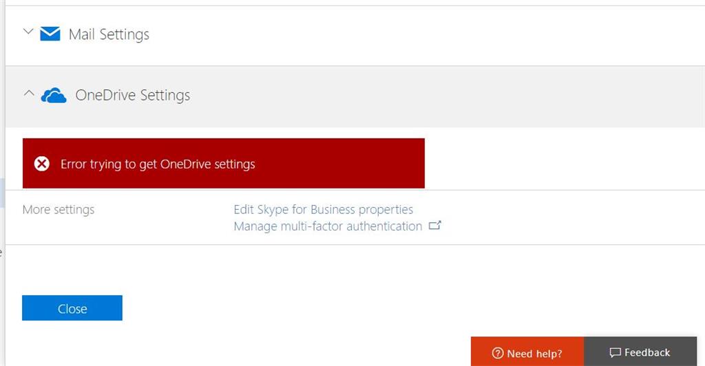 Solved - No access to OneDrive via Web, Mobile or Desktop - Microsoft Q&A