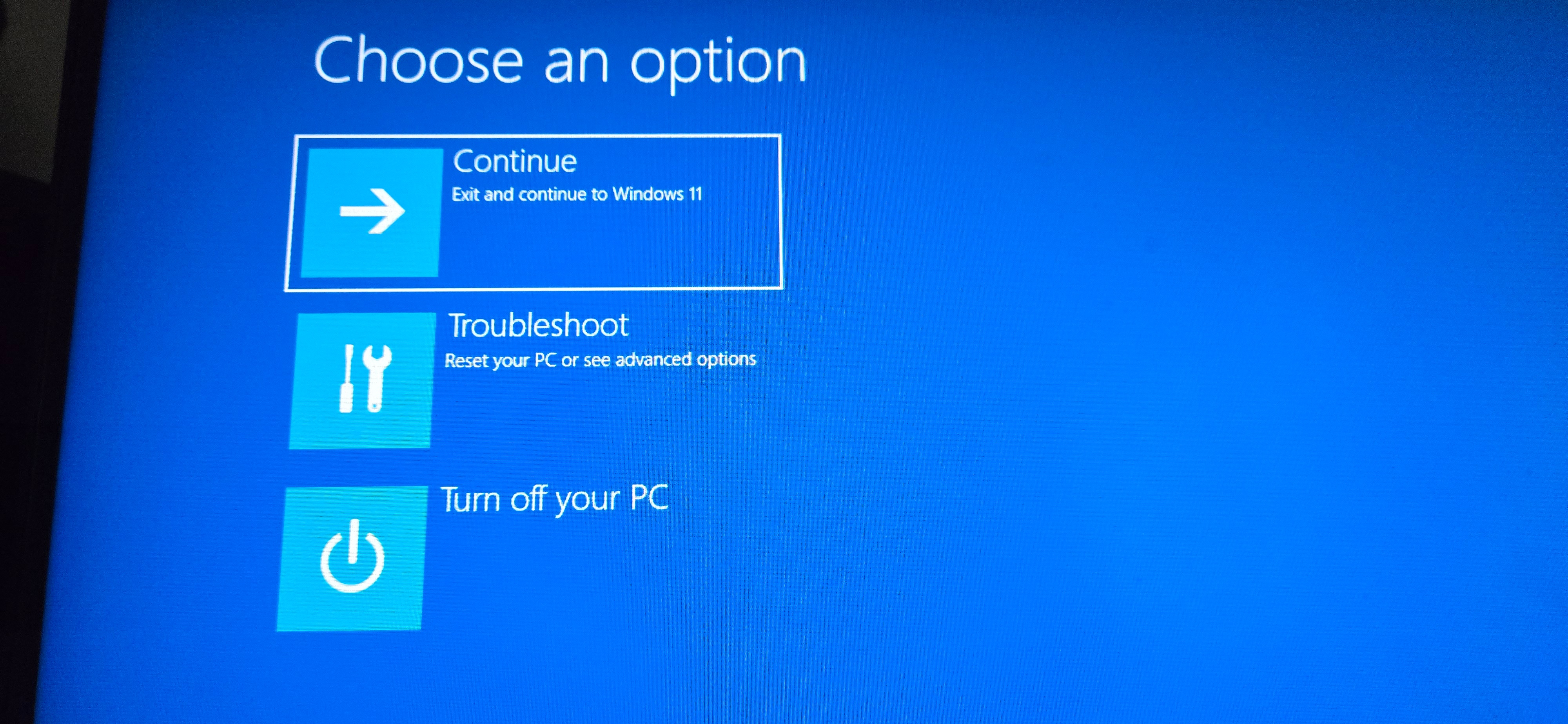 I reset Windows 11 and now it says 