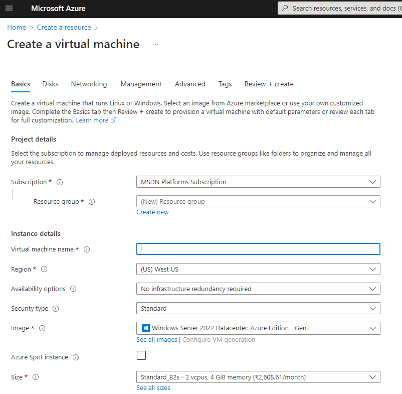 Can't create Free VM - Microsoft Q&A