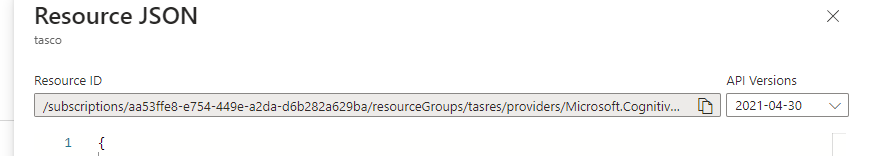 Api problem on the resource - Microsoft Q&A