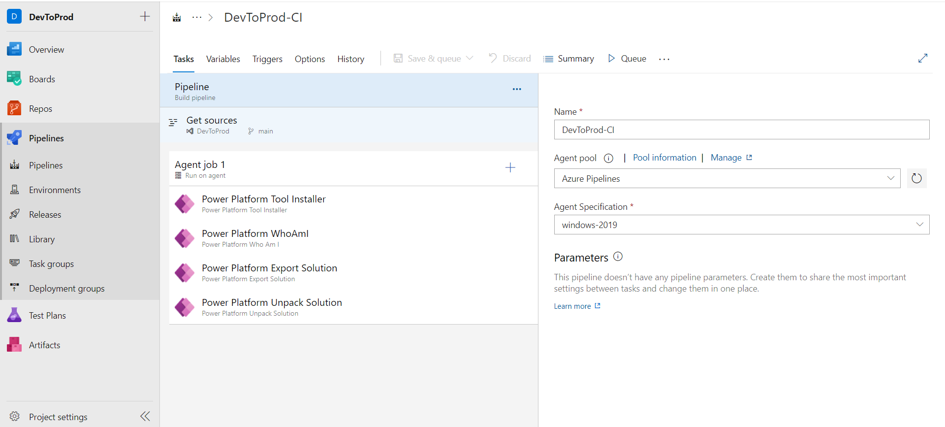 Parallelism is required for DevOps Power Platform Build Tools ...