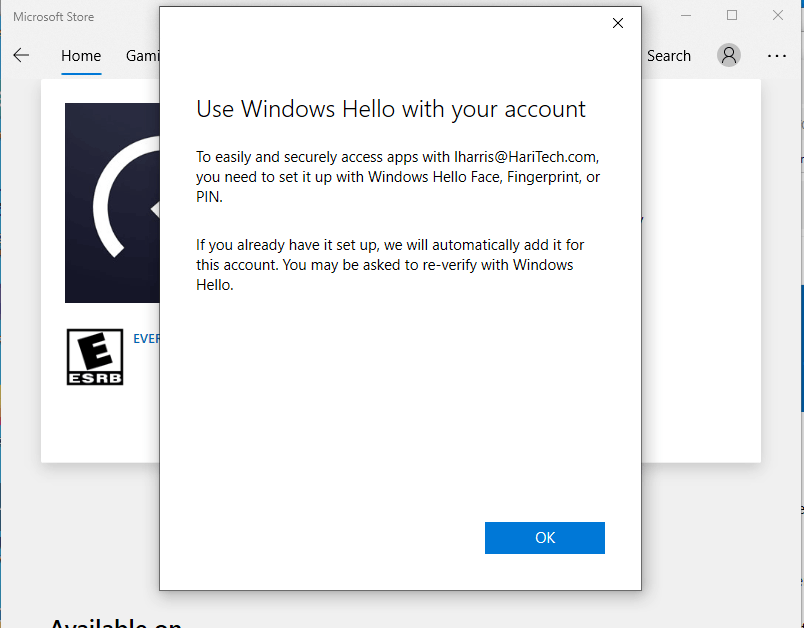 I have removed windows hello but it keep trying to make me set it up ...