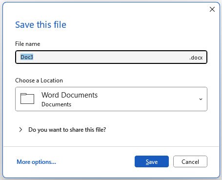 how to enable new save dialog? - Microsoft Q&A