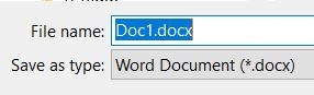 How to prevent a suggested file extension from showing when saving a ...