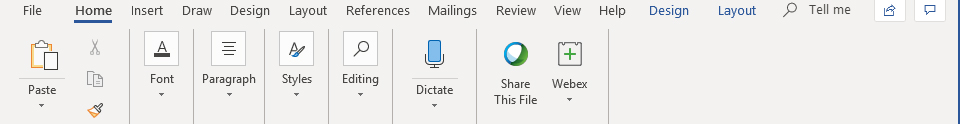 Word Ribbon Changes When Pinned - Microsoft Q&A