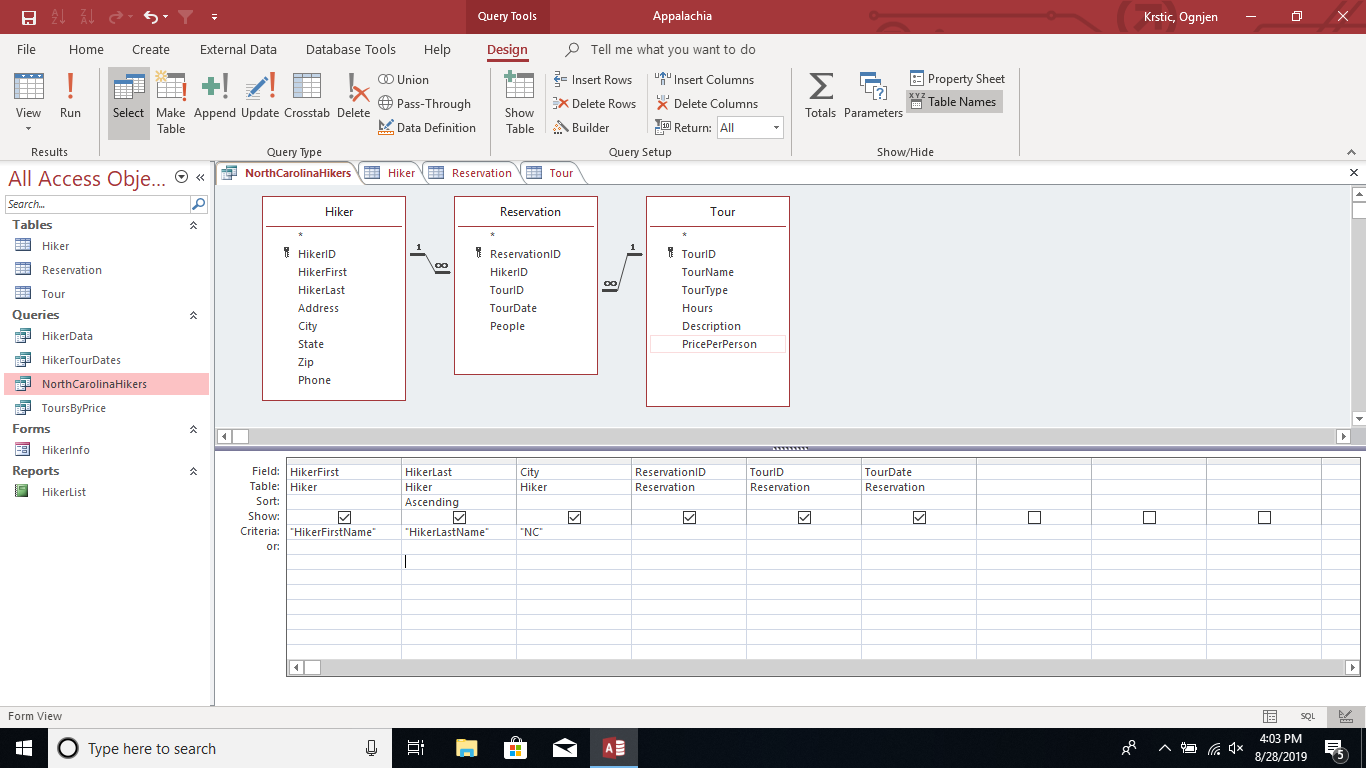 Criteria in a query - Microsoft Q&A