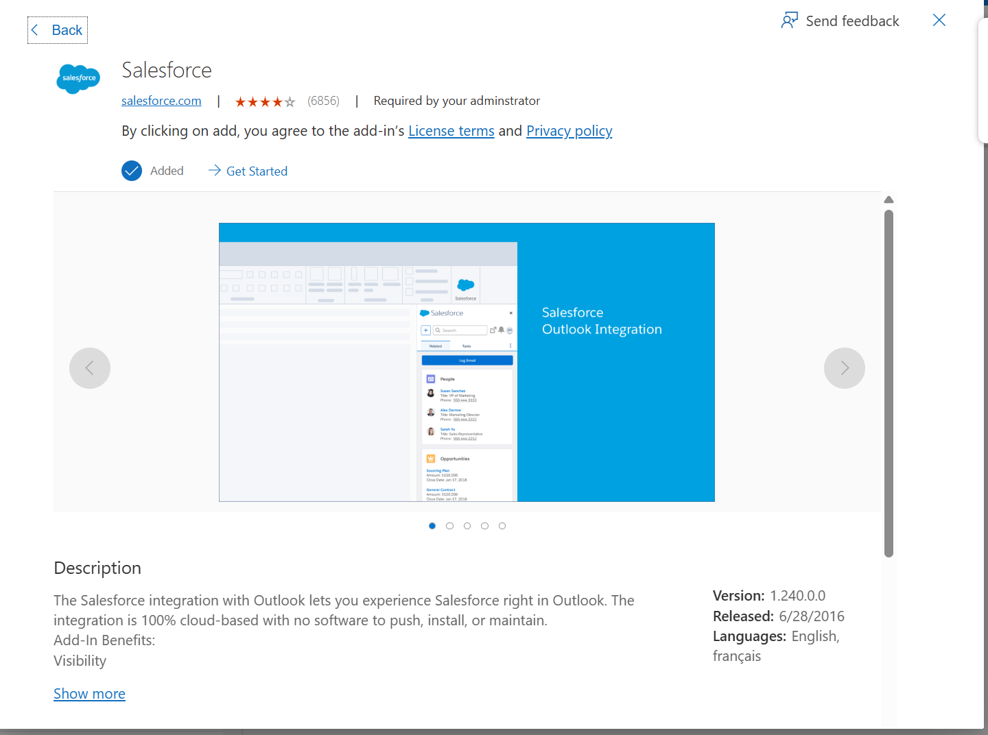 Salesforce Outlook Integration