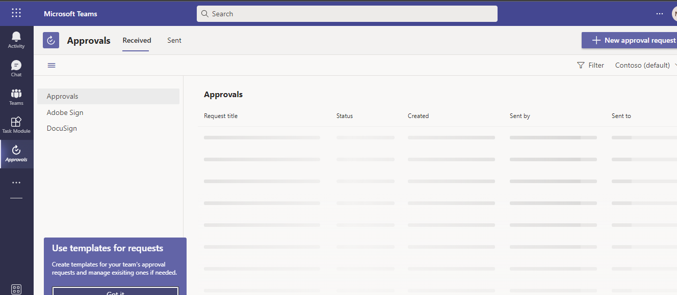 cannot open "approvals" on Microsoft Teams - Microsoft Q&A