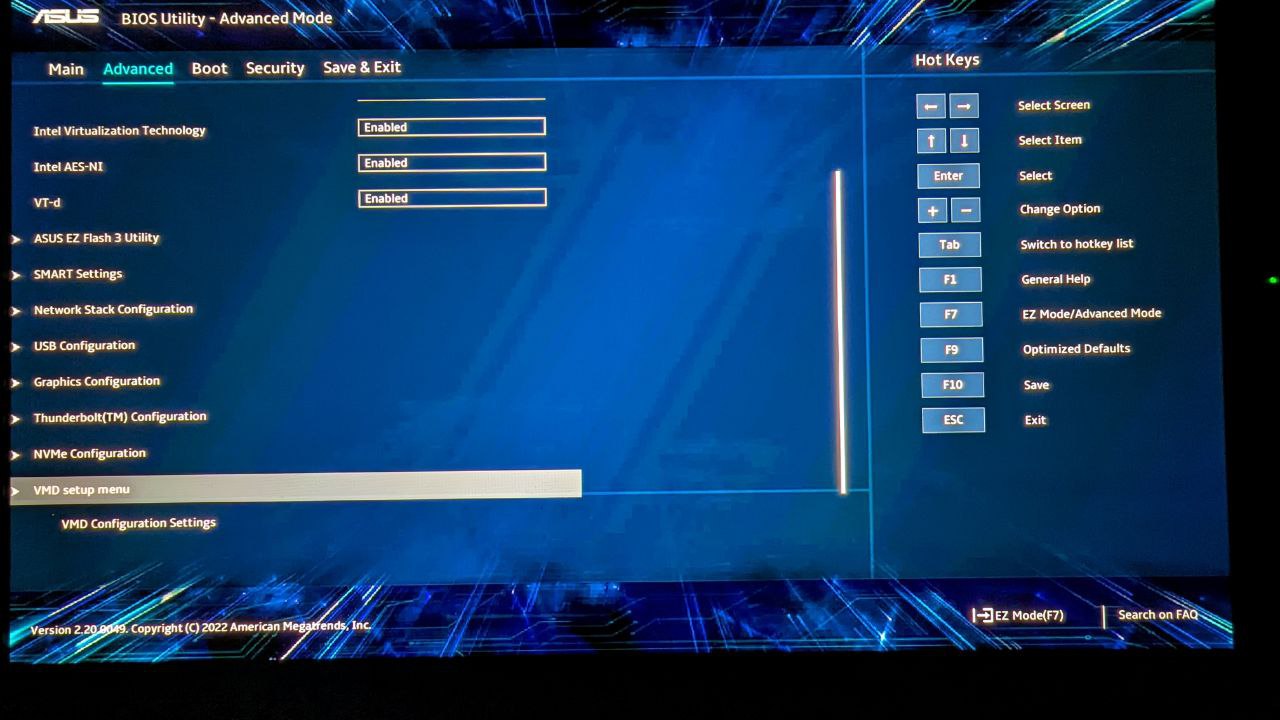 Windows 10 installation tool cannot detect Intel SSDPEKNW NVMe SSD