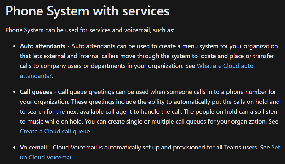 microsoft teams phone system paging