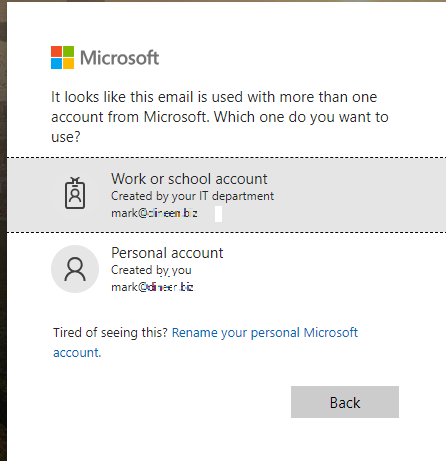Office 365 account can't sign into some services - Microsoft Q&A
