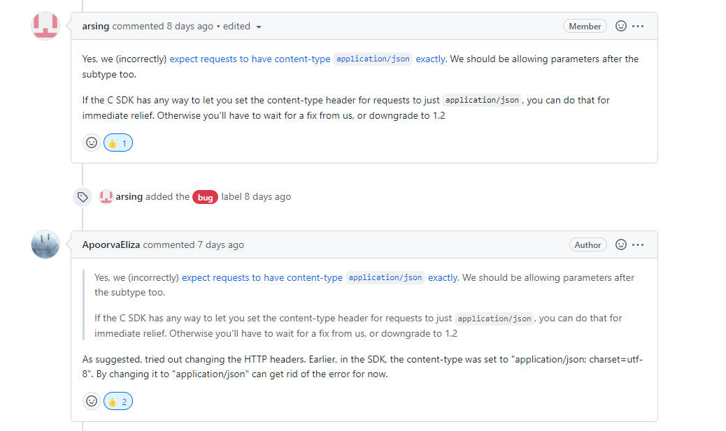 IoT Edge module fails to send a message to edgeHub with 400 error after ...